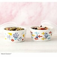 「1部完売のクックパッドプラス神付録」1249円でムーミン磁器容器2個！レンジ食洗機OK「食卓にそのまま出せる」