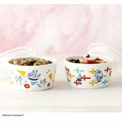 「1部完売のクックパッドプラス神付録」1249円でムーミン磁器容器2個！レンジ食洗機OK「食卓にそのまま出せる」