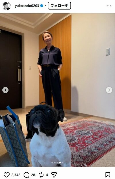 安藤優子のInstagram投稿