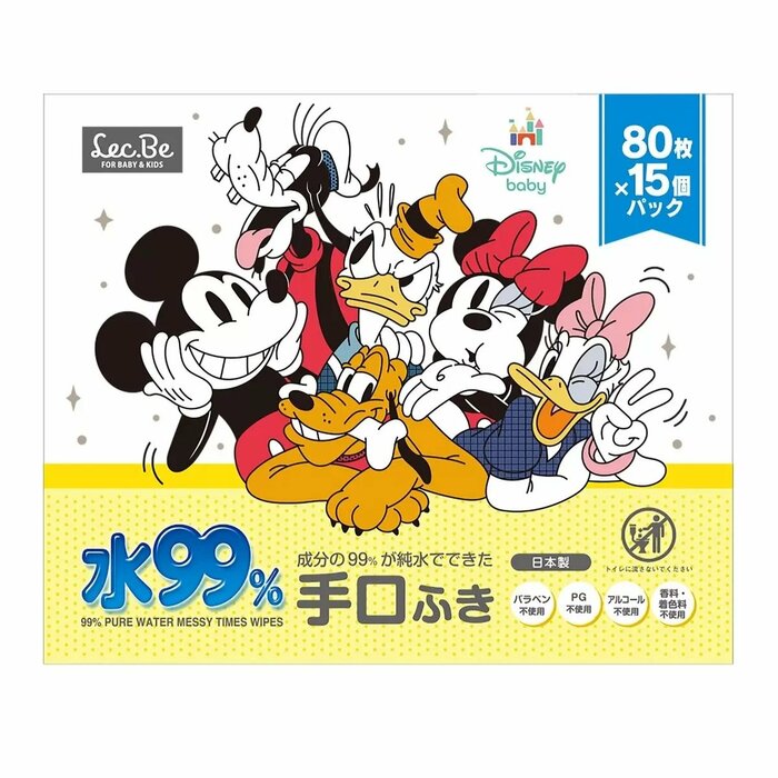 水99% 手口ふき/ミッキー&フレンズ