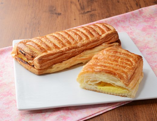 ローソンの新商品：カスタードクリームデニッシュ