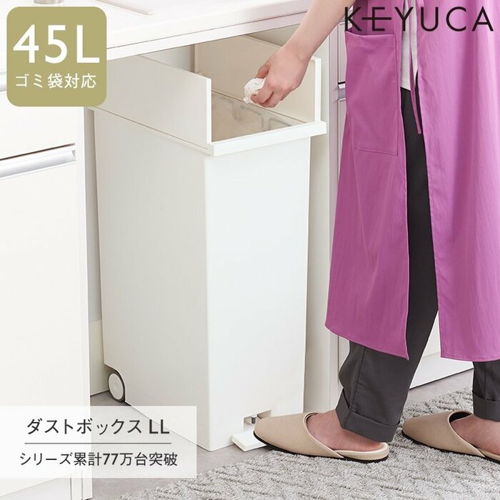 シリーズ累計77万台の大人気「両開きダストボックス」