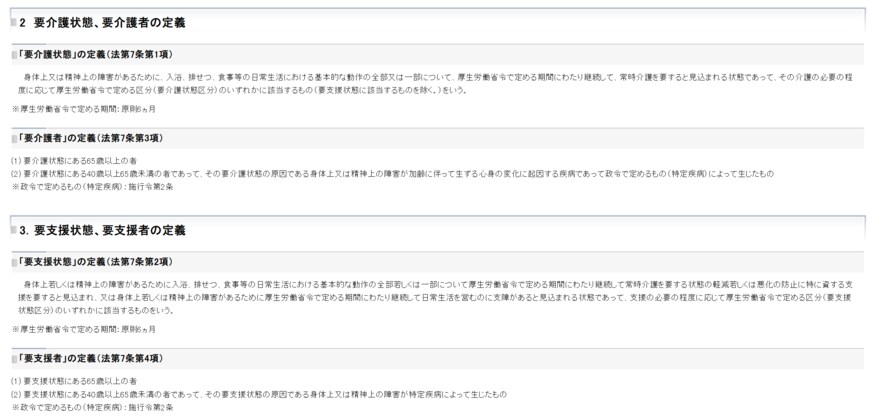 出典：厚生労働省「要介護認定に係る法令」
