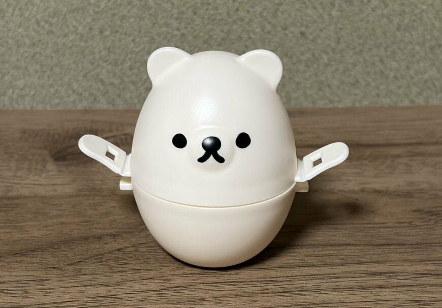 筆者撮影（セリア、ゆでたまごケース）