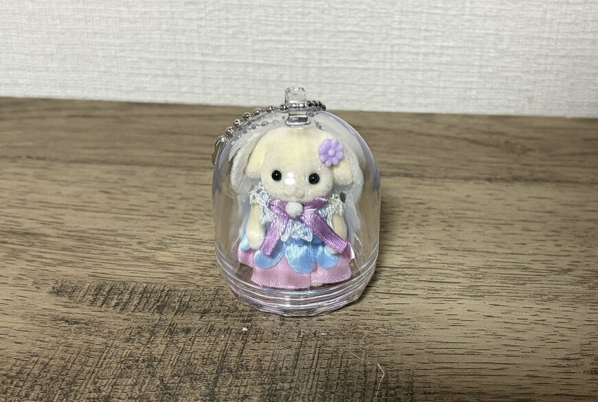 筆者撮影（セリア、カプセルキーホルダードーム型）