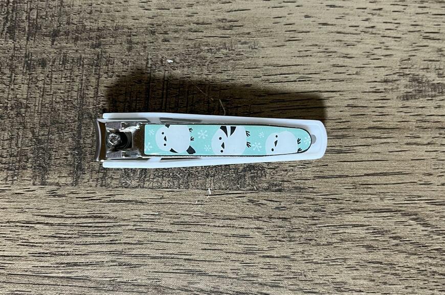 筆者撮影（キャンドゥ、ミニ爪切り　シマエナガ）