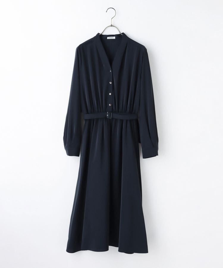 出所：ハニーズ公式通販 金釦使いワンピース