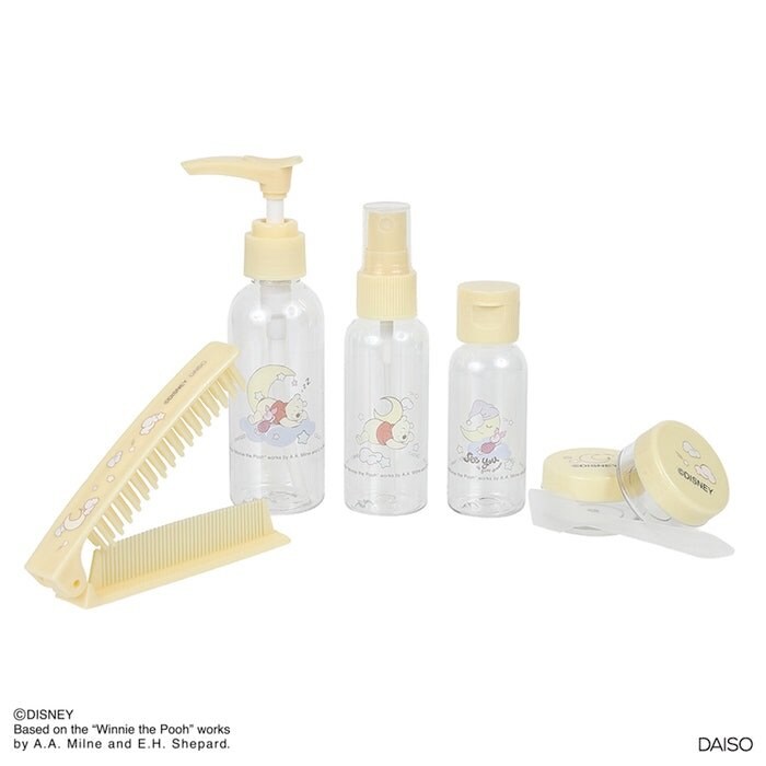出所：ダイソー公式　詰め替え容器セット（くまのプーさん）