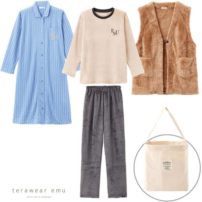 出所：ファッションセンターしまむら レディース インフルエンサーパジャマ【4点セット】