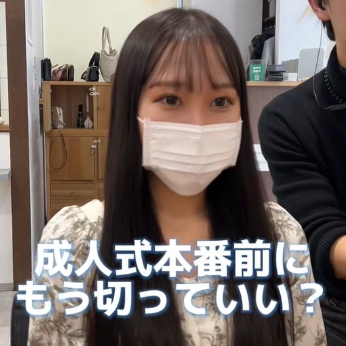 【大変身】「成人式の前撮りが終わったから髪を切りたい」ロング女性が3年ぶりに大胆イメチェン！想像以上の仕上がりに「すごいですほんとに」