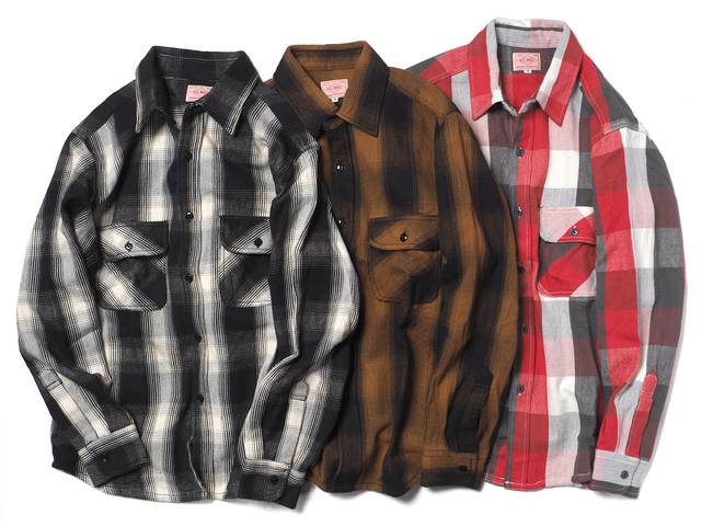 BIG MIKE - HEAVY FLANNEL SHIRT ¥8,800（税込）