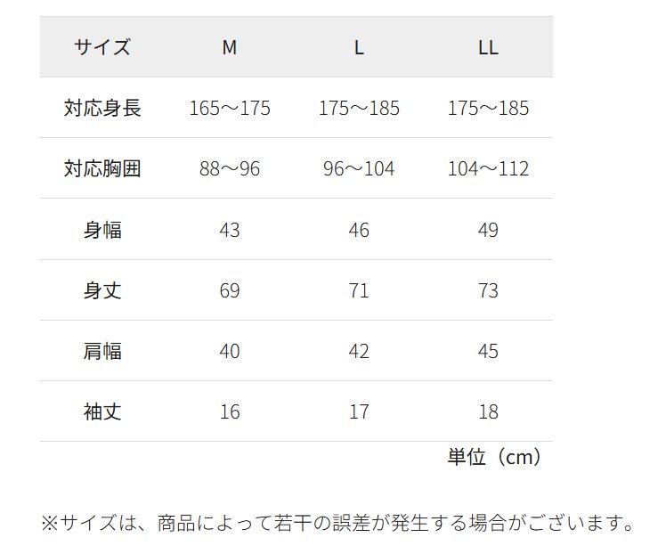 出所：ワークマン公式オンラインストア シン・呼吸するインナー半袖V首 2枚組