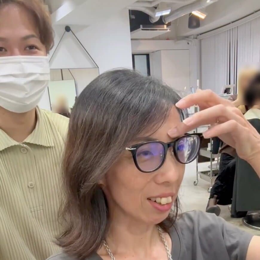 シワと面長をカバーしたい女性〈大人のショート〉で劇的イメチェン！希望叶い「おぉー！」と歓喜