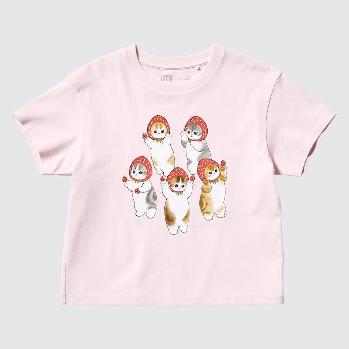 ユニクロ、GIRLS mofusand フルーツパラダイス UT（半袖）　画像