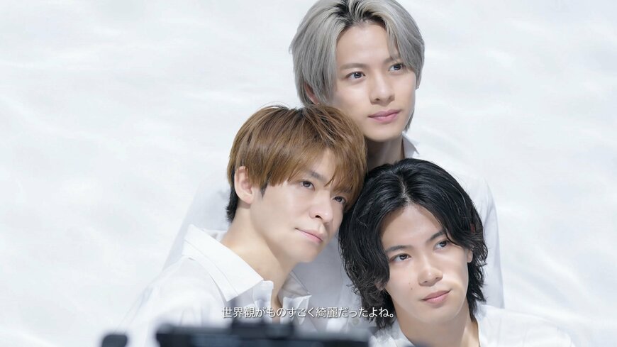 Number_iのCMメイキングカット