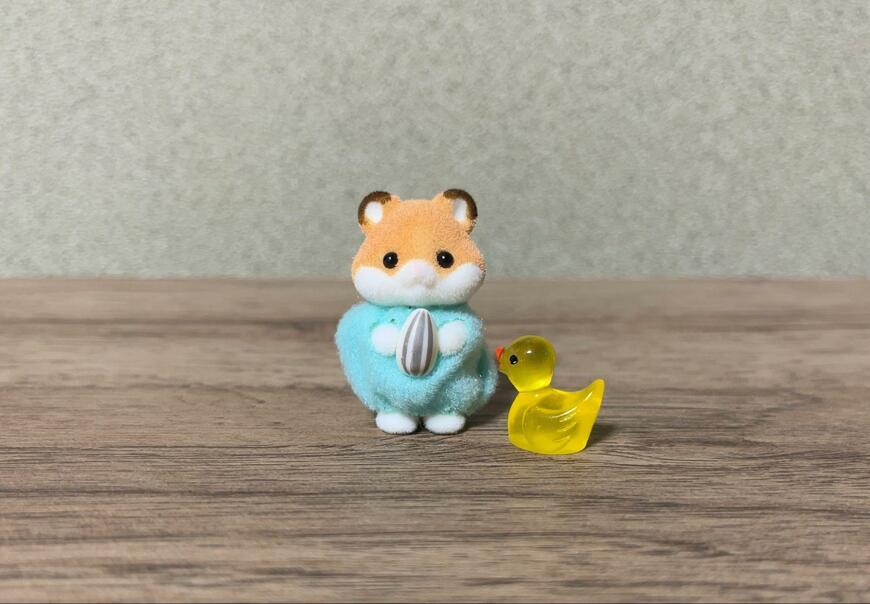 セリア、ミニチュア アヒル6P商品画像