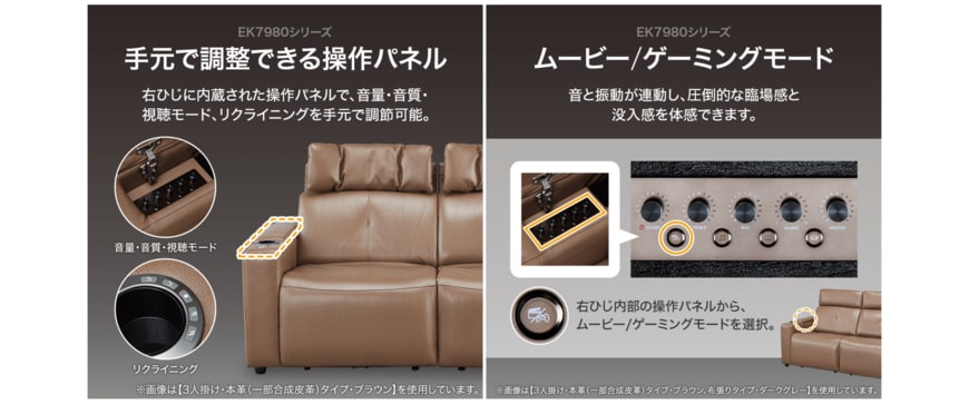 出所:株式会社ニトリホールディングス シアターソファ/EK7980