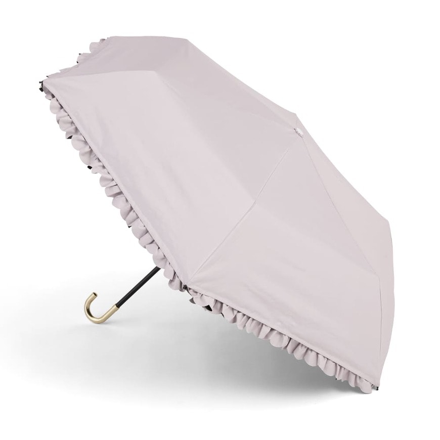 出所：ワークマン公式オンラインストア　レディース晴雨兼用遮光遮熱フリル折りたたみ日傘