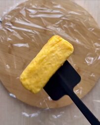 【ミニねこちゃんの卵焼き弁当】ちゃんと猫の顔になってる！！卵1個で量産できる！食べるのがもったいないほどの愛らしさ