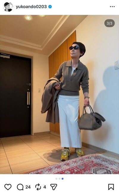 安藤優子のInstagram投稿