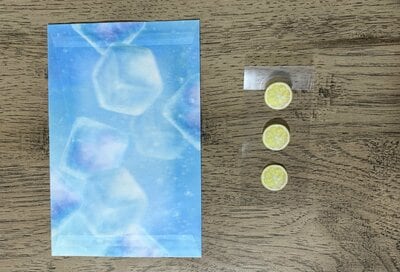 セリア、レターセット 3セット メルティークリームソーダ商品画像
