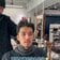 「お洒落仏陀パーマお願いします」と来店した男性が、カットとパーマでスパイキーなショートにスタイルチェンジ