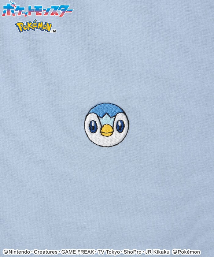 ワンポイント刺繍がキュートなTシャツ