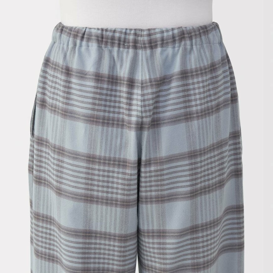 出所：無印良品公式　婦人 フランネル ロングパンツ