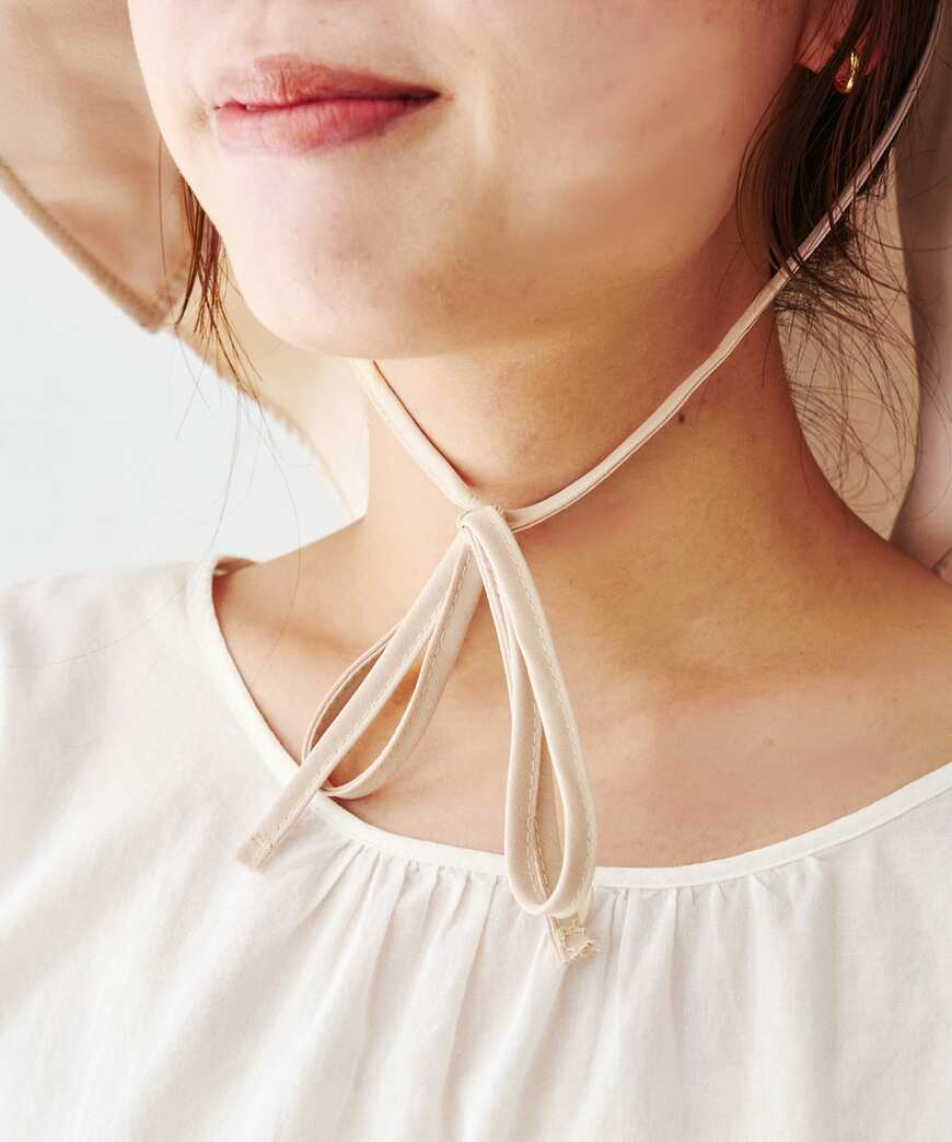 出所：パルグループ公式ファッション通販サイト リボン付きUVハット