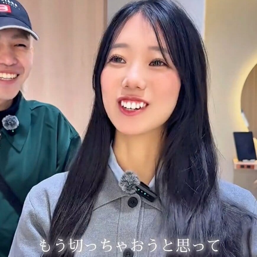 「切っちゃおう」成人式終わりの女性が大胆イメチェン！美しい“くびれボブ”に思わずうっとり