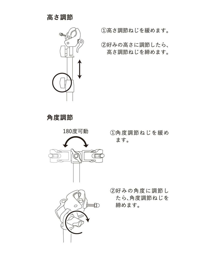 出所：パルグループ公式ファッション通販サイト 3COINS ベビーカー用傘スタンド