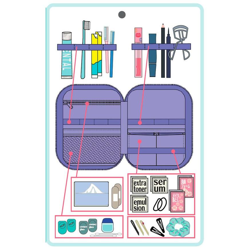 出所：ワークマン公式オンラインストア あれこれまとまるスラッとポーチ