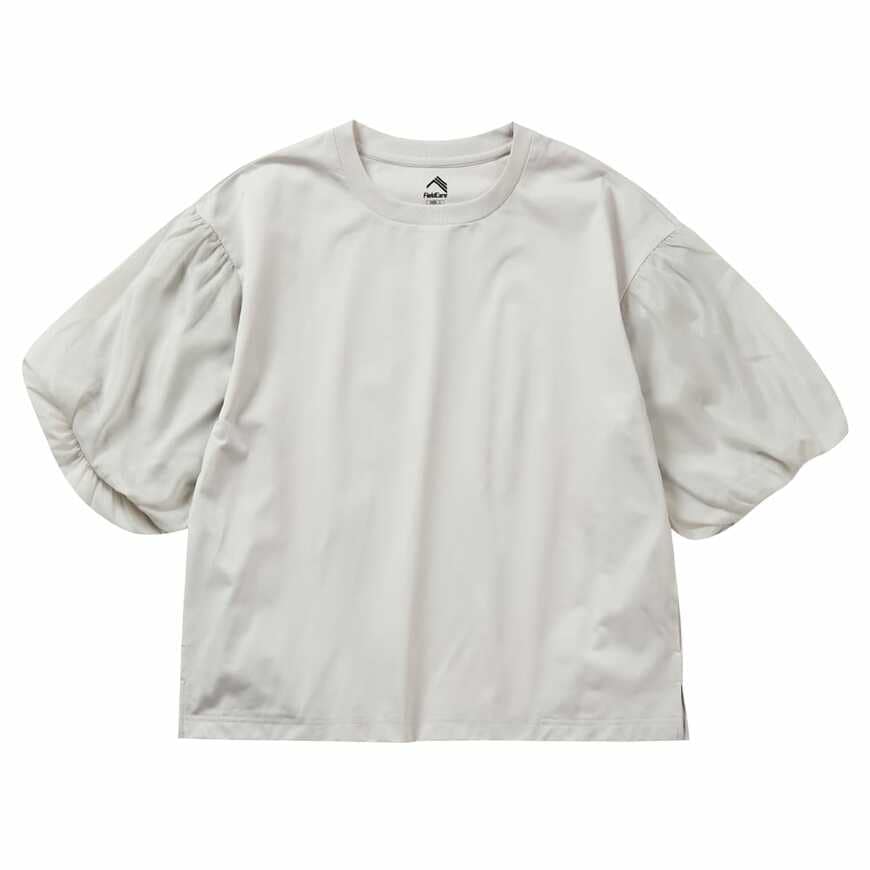 出所：ワークマン公式　レディースドライサイドポケットバルーンスリーブTシャツ