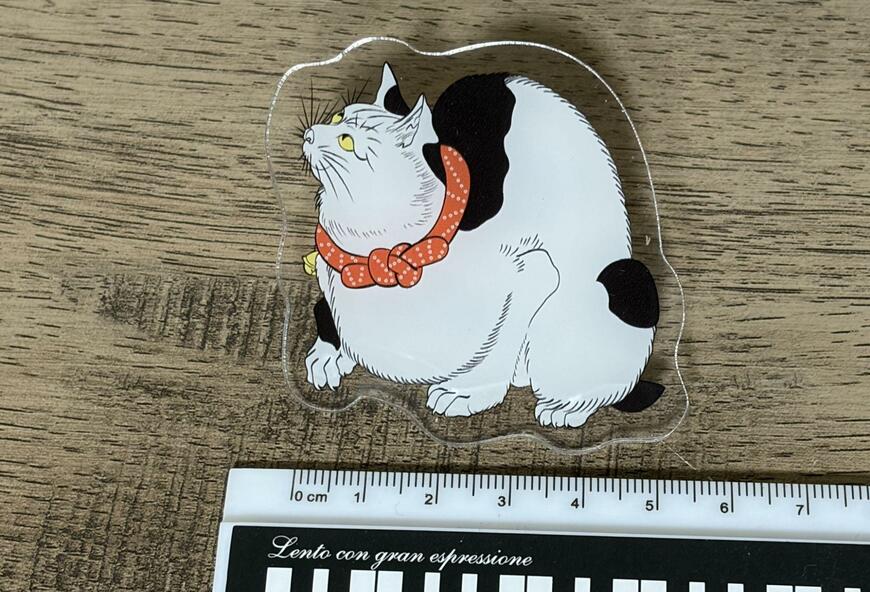 キャンドゥ、ダイカットアクリルクリップ猫柄商品画像