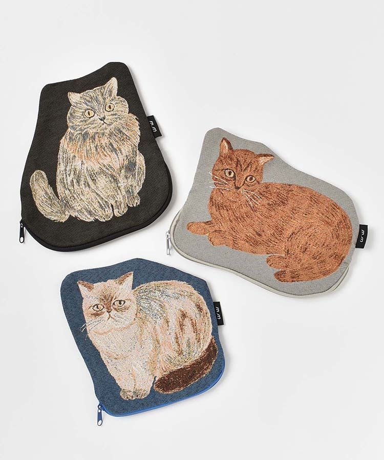 ブルーブルーエ公式　松尾ミユキダイカットポーチ