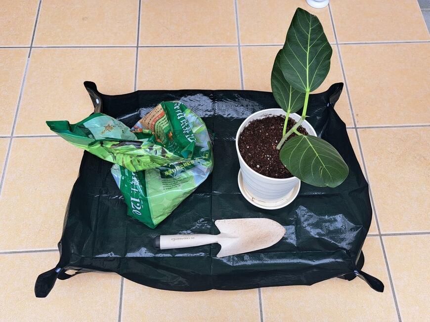 持ち運びできる園芸シート