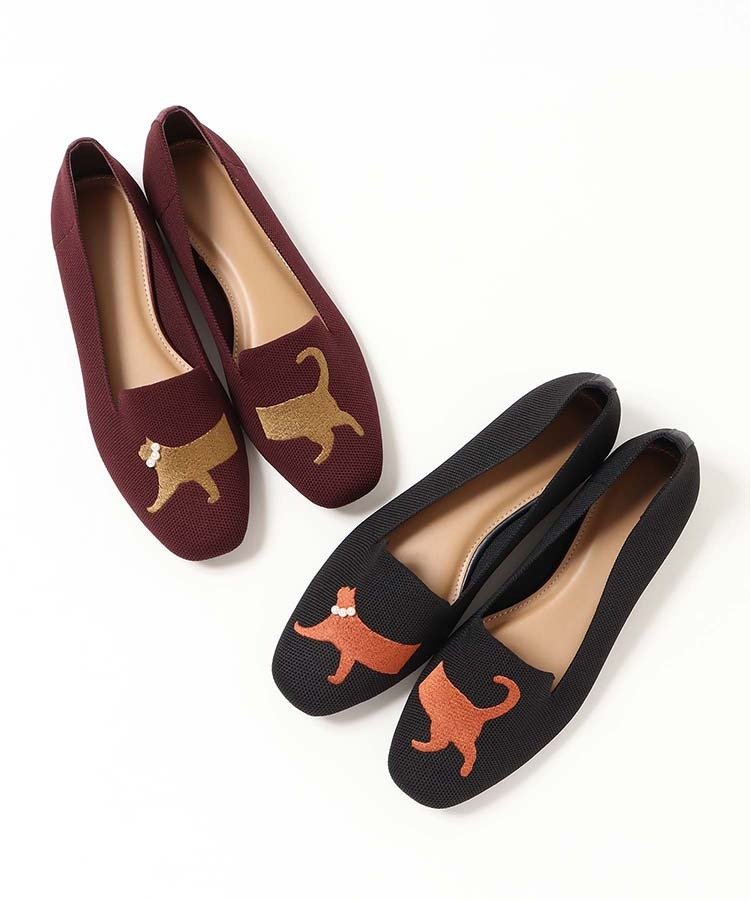 ブルーブルーエ公式　パールcatパンプス