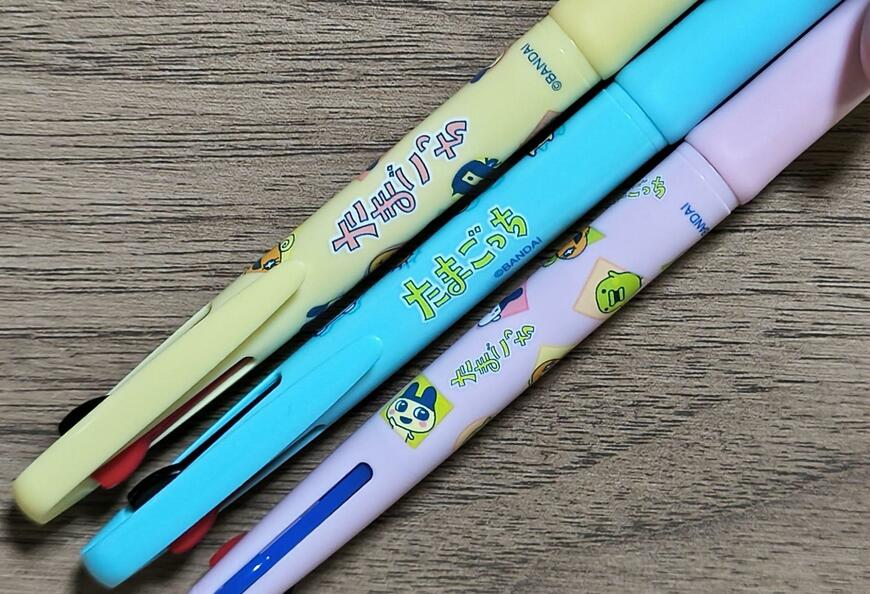 ダイソー、たまごっち　３色ボールペン商品画像