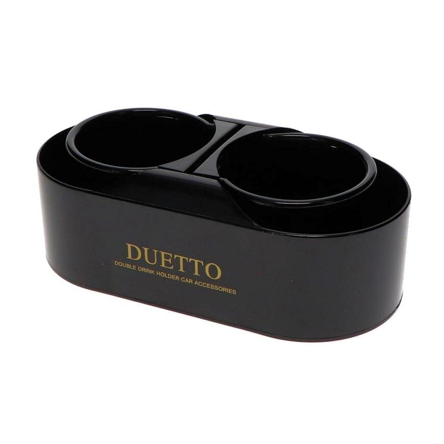 出所:ホームセンター通販コメリドットコム CRUZARD(クルザード) ダブルドリンクホルダー ブラック KOY-104