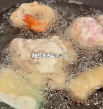 「ザックザクの豆腐天ぷら」がドン！　同棲3年目の婚約者に作る「天丼弁当」後がけの絶品タレがたまらない