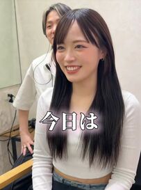 【茶髪】ダブルヘアカラーで肌のトーンまで明るく見えるようになった女性！