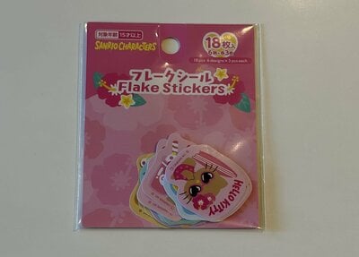 セリア、フレークシール商品画像