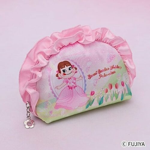 スウィートガーデンウェディングペコちゃん フリルポーチ