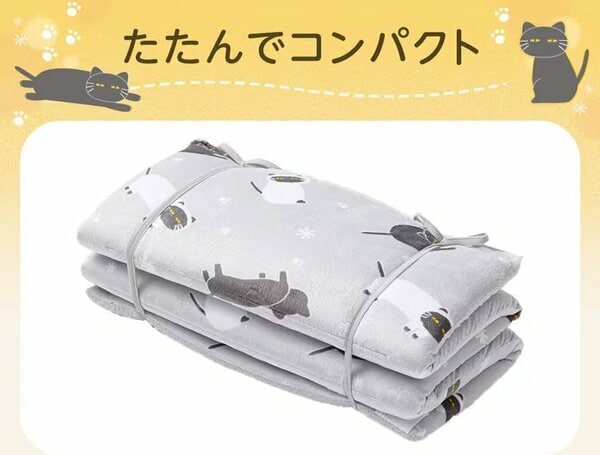 使わないときはパタパタと折りたたんでコンパクトに