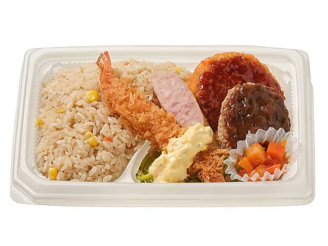 セブン-イレブンの新商品:バターライスと洋食おかずの幕の内