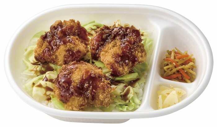 550ランチシリーズ とりかつ得弁ランチ　510円(税込550円)