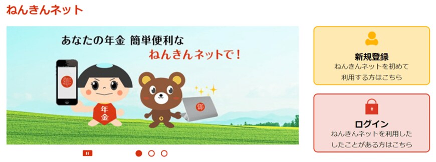 出所：日本年金機構「ねんきんネット」