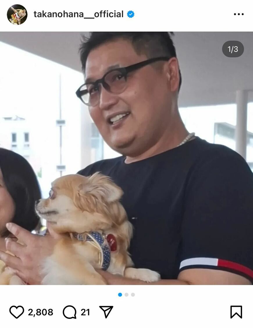 出所：貴乃花光司氏のInstagram（＠takanohana__official）参照日：2025年7月4日