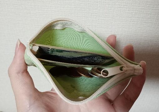 筆者撮影（セリア、コインケースシマエナガ柄）