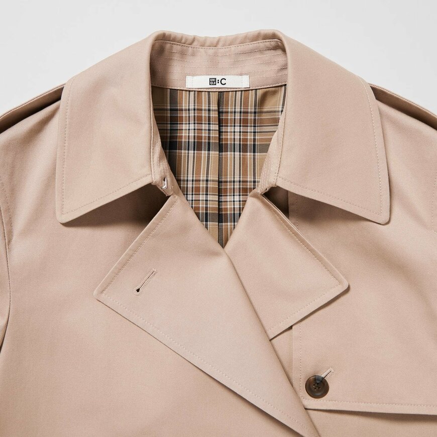 ユニクロ公式オンラインストア「トレンチコート」